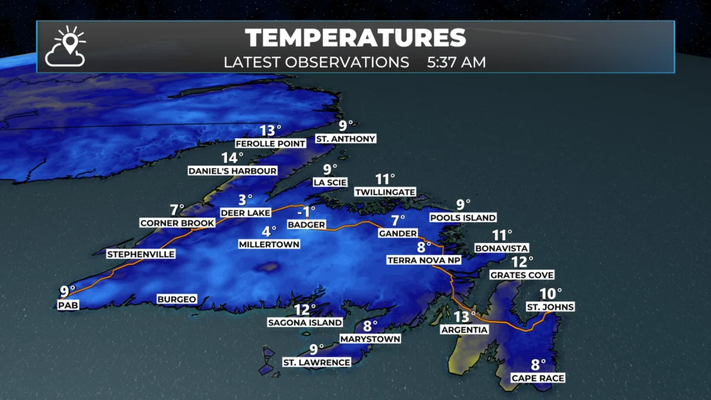 Wednesday morning weather brief — September 10, 2025: forecast graphic 1