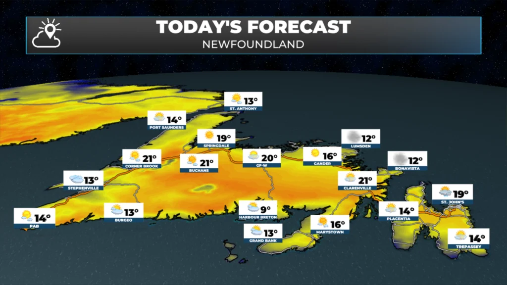 Tuesday Morning’s Weather Briefing — June 9, 2026: forecast graphic 9