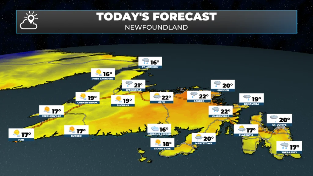 Friday Morning Weather Briefing — July 17, 2026: forecast graphic 2