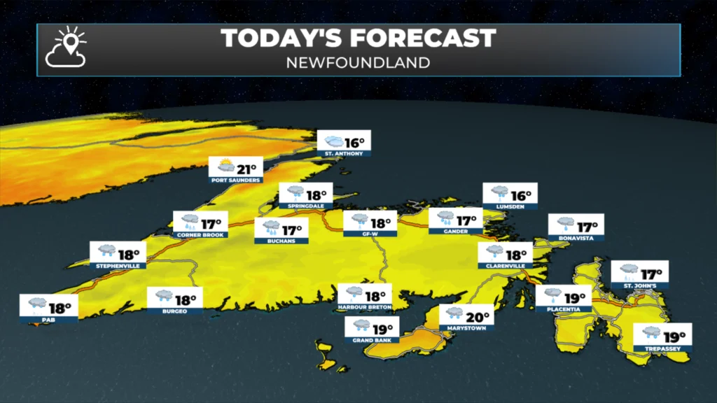 Friday Morning’s Weather Briefing — August 14, 2026: forecast graphic 3