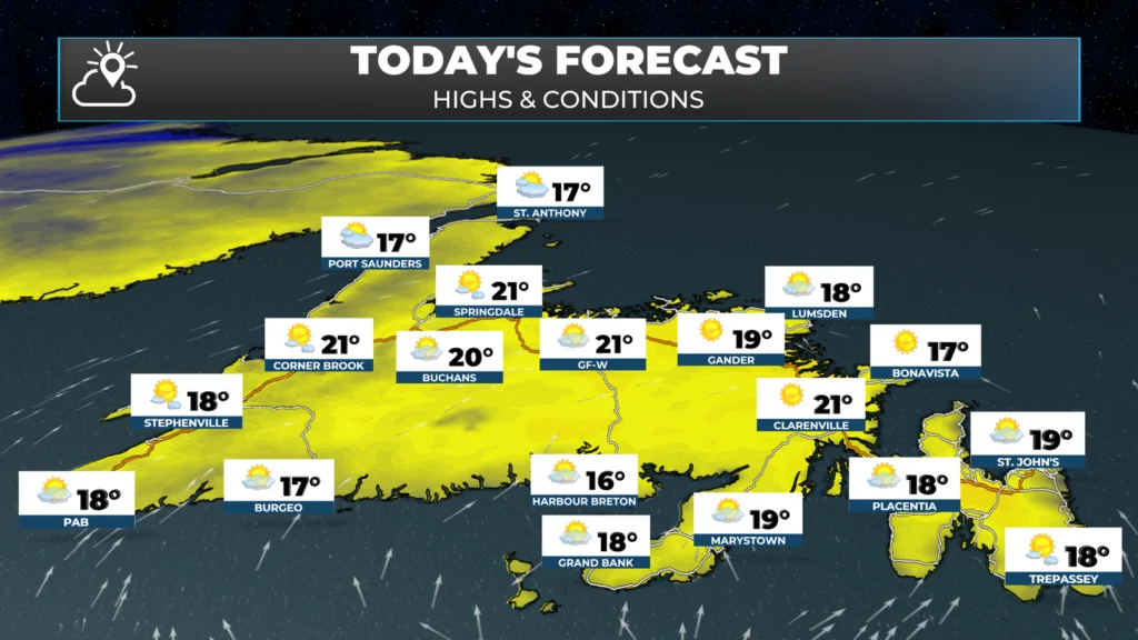Wednesday morning weather brief — September 10, 2025: forecast graphic 4
