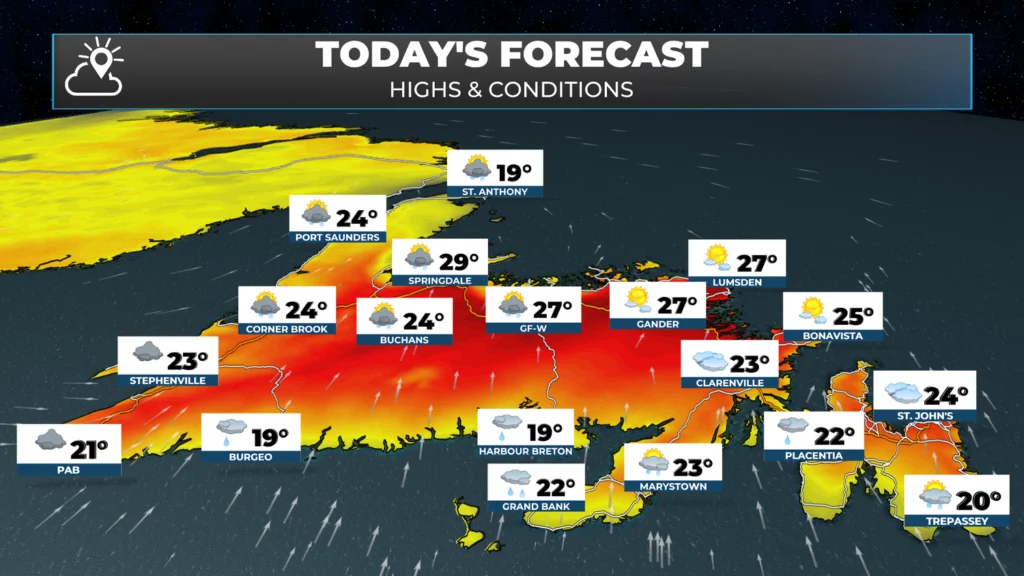 Friday Morning’s Weather Brief | July 18, 2025: forecast graphic 3