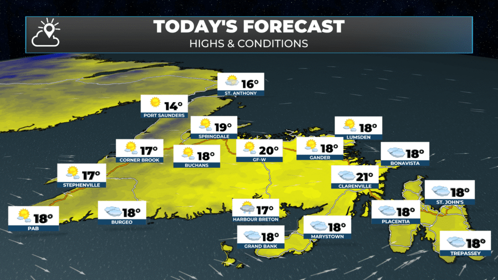 Tuesday morning weather brief — September 9, 2025: forecast graphic 4