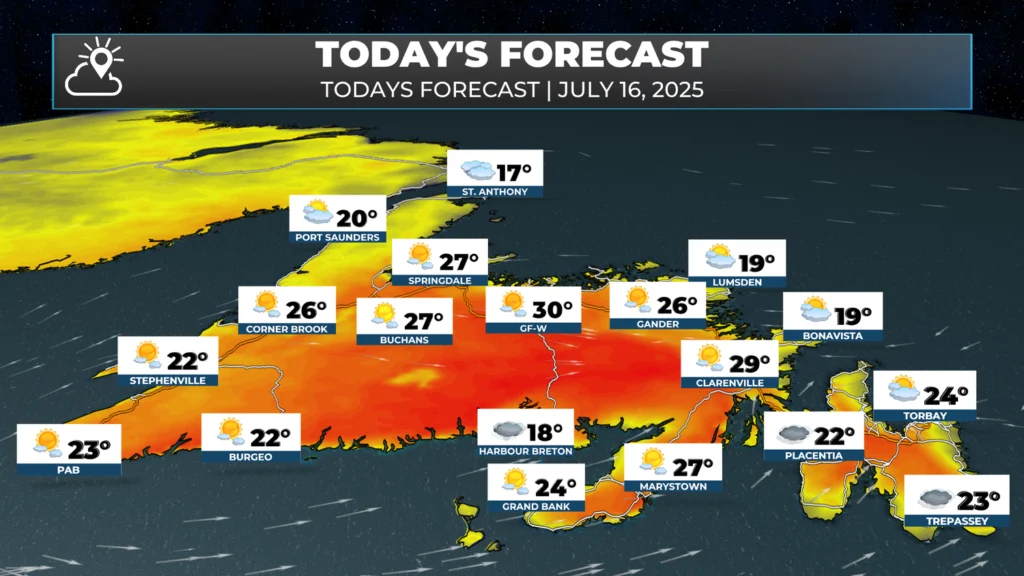 Wednesday Morning’s Weather Brief | July 16, 2025: forecast graphic 4