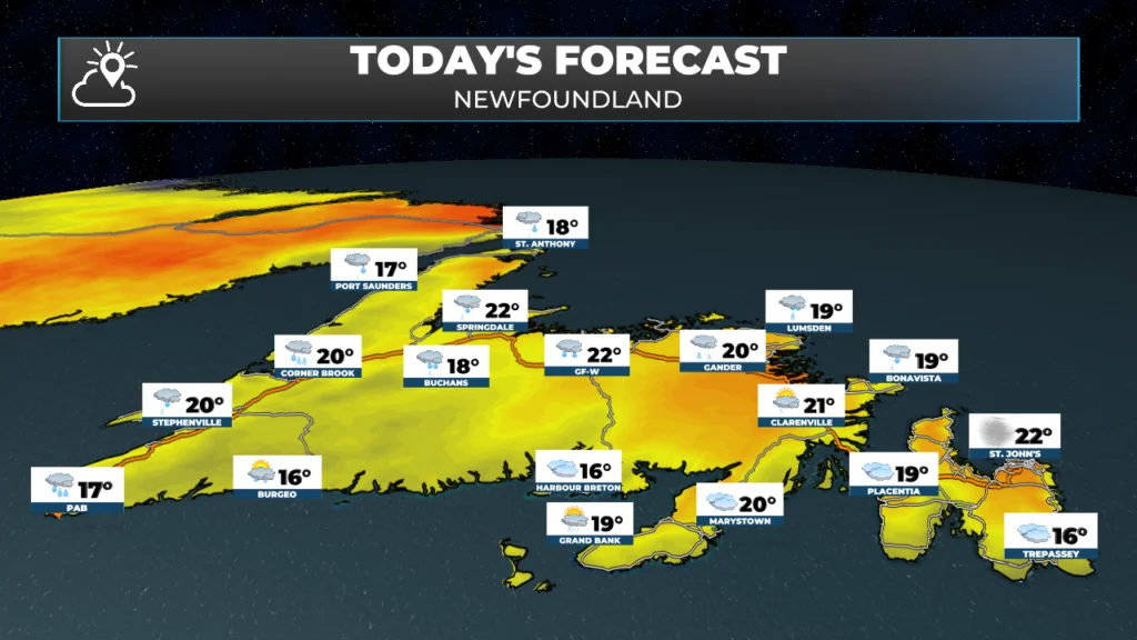 Tuesday’s Morning Weather Briefing — July 14, 2026: forecast graphic 2