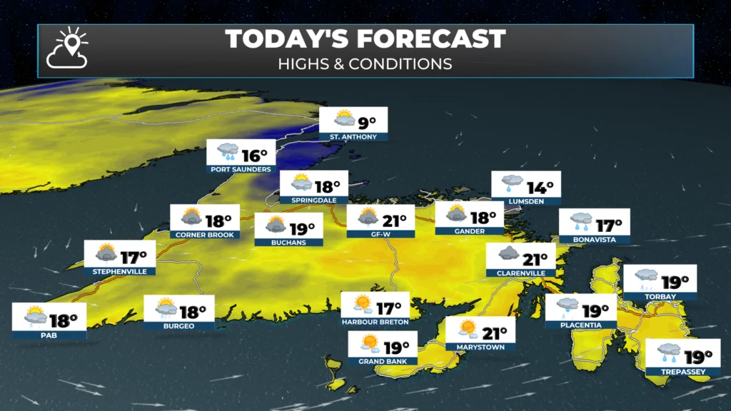 Thursday morning weather brief — August 28, 2025: forecast graphic 2