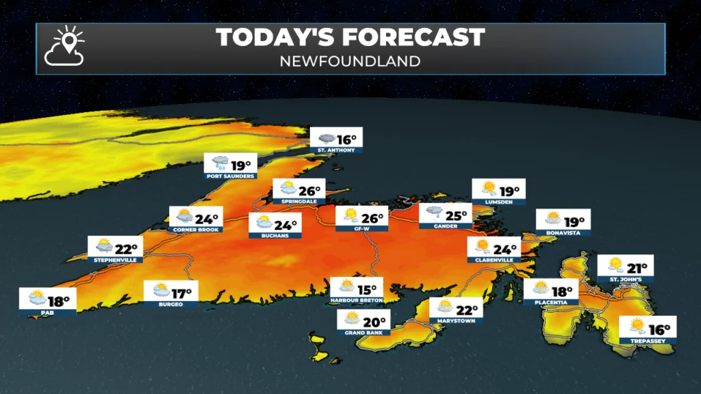 Monday Morning’s Weather Briefing — July 13, 2026: forecast graphic 3