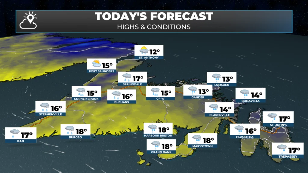 Tuesday Morning Weather Brief | Juy 22, 2025: forecast graphic 2