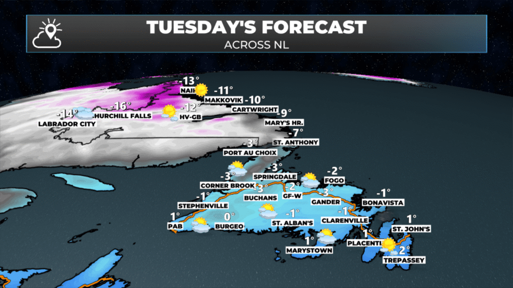 Monday Morning Weather Update — December 1, 2025: forecast graphic 7