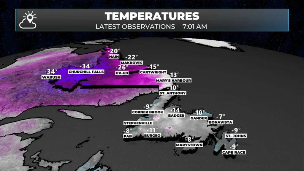 Christmas Eve Weather Update — December 24, 2025: forecast graphic 1