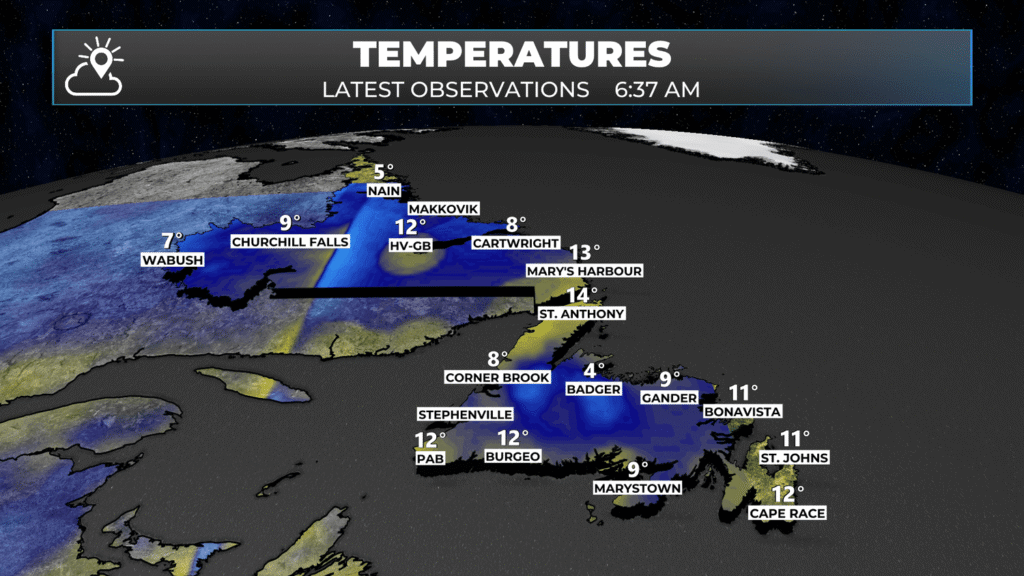 Thursday Morning Weather Brief — September 11, 2025: forecast graphic 1