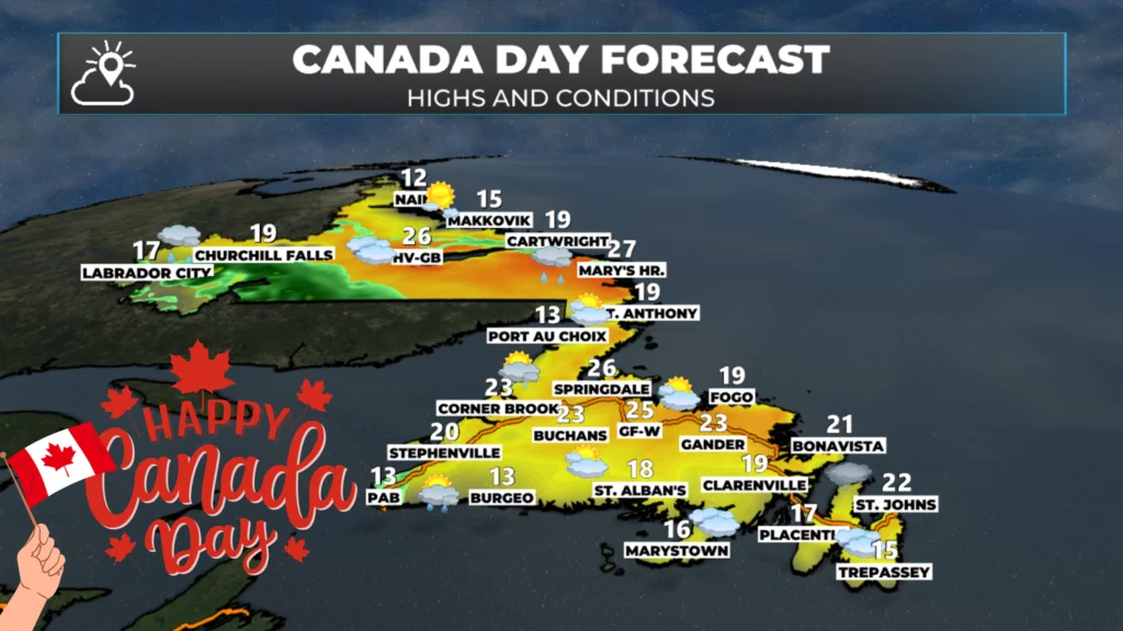 Wednesday Morning’s Weather Briefing — July 1, 2026: forecast graphic 1