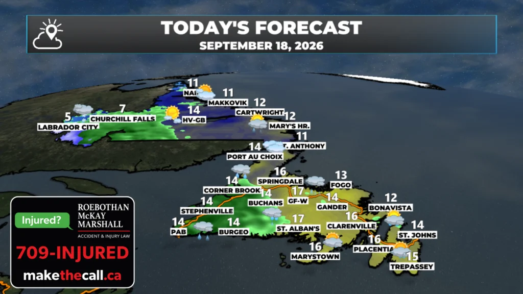 Friday Morning’s Weather Briefing — September 18, 2026: forecast graphic 4