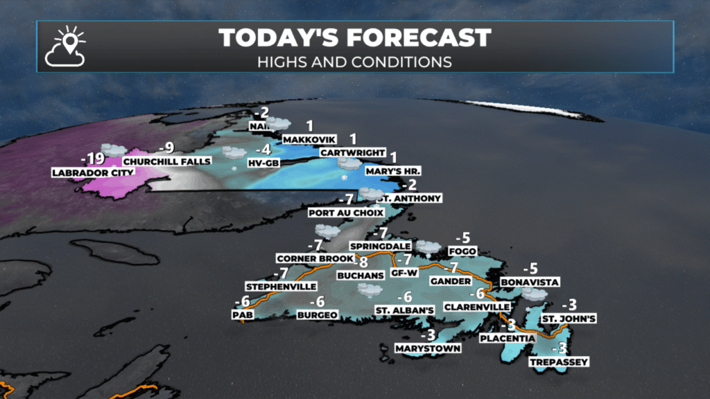 NL's forecast for today, January 28, 2026