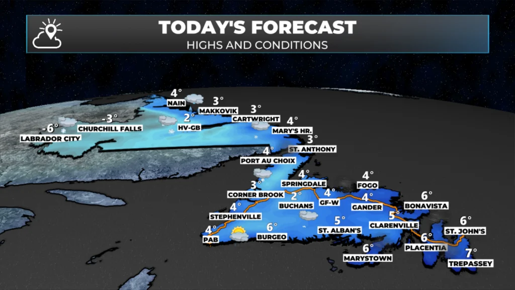 Friday Morning Weather Brief — November 7, 2025: forecast graphic 2