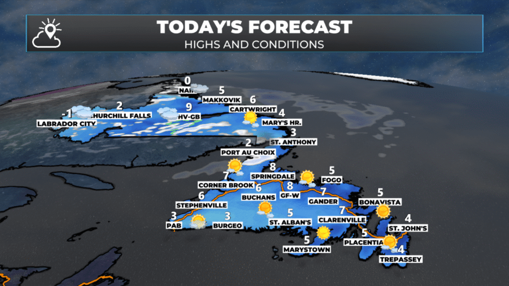 Friday Morning’s Weather Briefing — April 10, 2026: forecast graphic 1