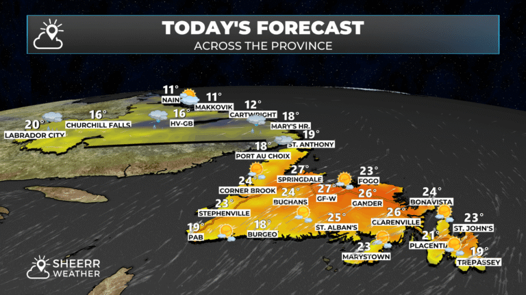 A Lovely Sunday Is On Tap For Most Areas Of The Province