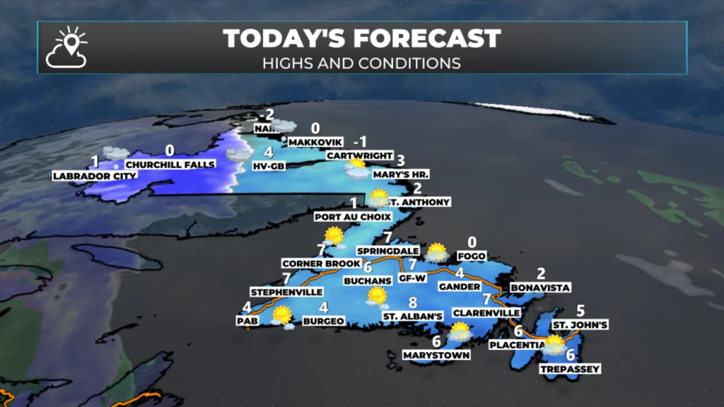Monday Morning Weather Briefing — April 13, 2026: forecast graphic 1