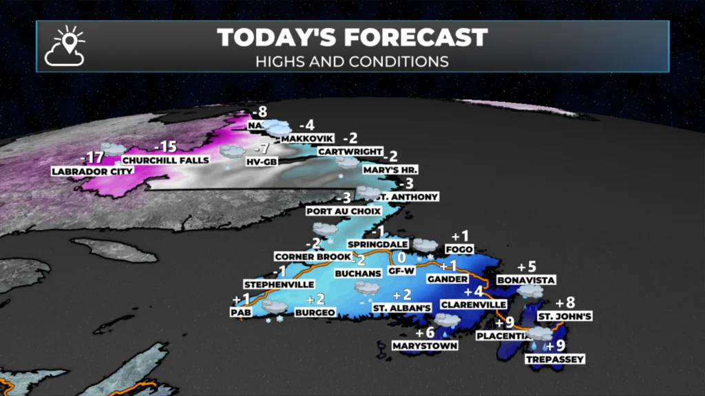 Monday Morning Weather Update — December 15, 2025: forecast graphic 1