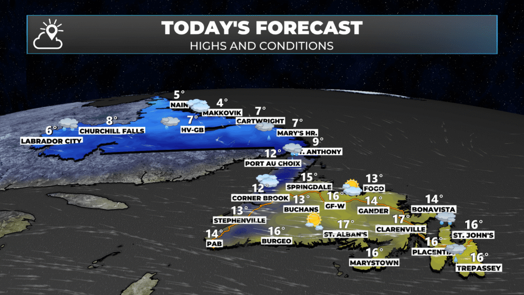 Monday Morning Weather Brief — September 29, 2025: forecast graphic 2