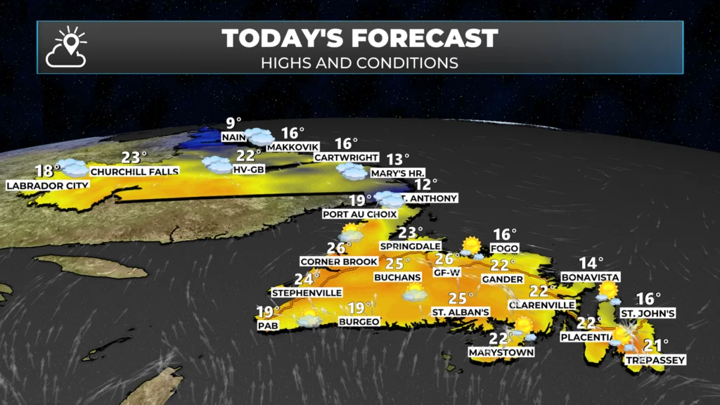 Friday Morning’s Weather Brief — September 5, 2025: forecast graphic 3