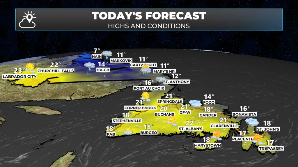 Wednesday Morning Weather Brief — September 17, 2025: forecast graphic 3
