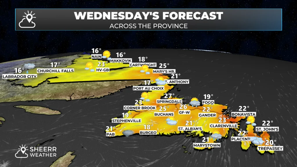 Tuesday Evening’s Forecast: Will the wind speed cooperate for Regatta Day?: forecast graphic 6