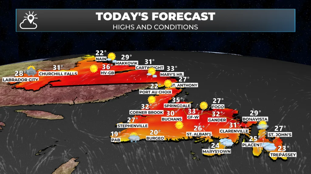 Wednesday morning update — August 13, 2025: forecast graphic 2