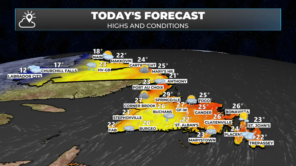 Thursday morning weather brief — August 14, 2025: forecast graphic 5
