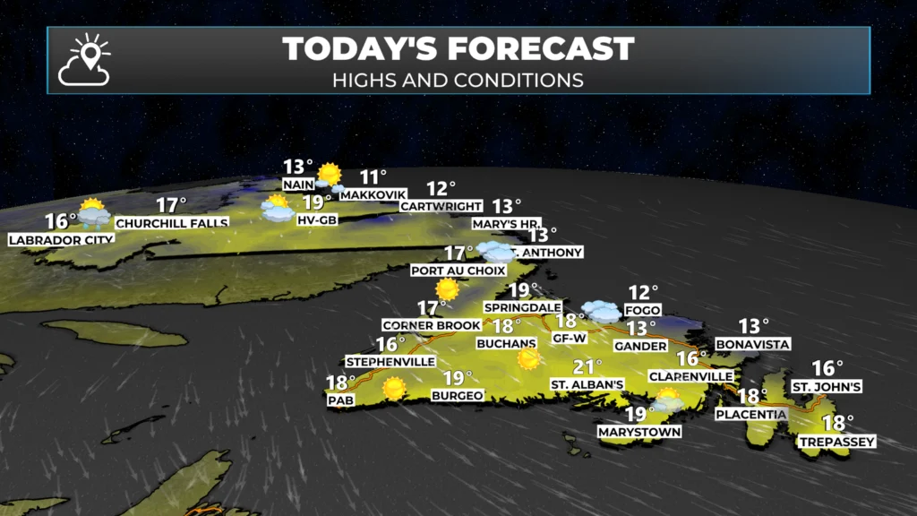 Wednesday morning’s weather brief — August 20, 2025: forecast graphic 4