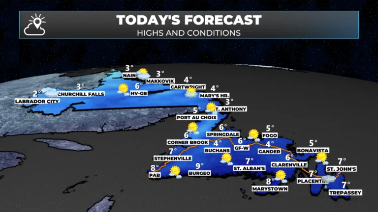 Monday Morning Weather Brief — November 3, 2025