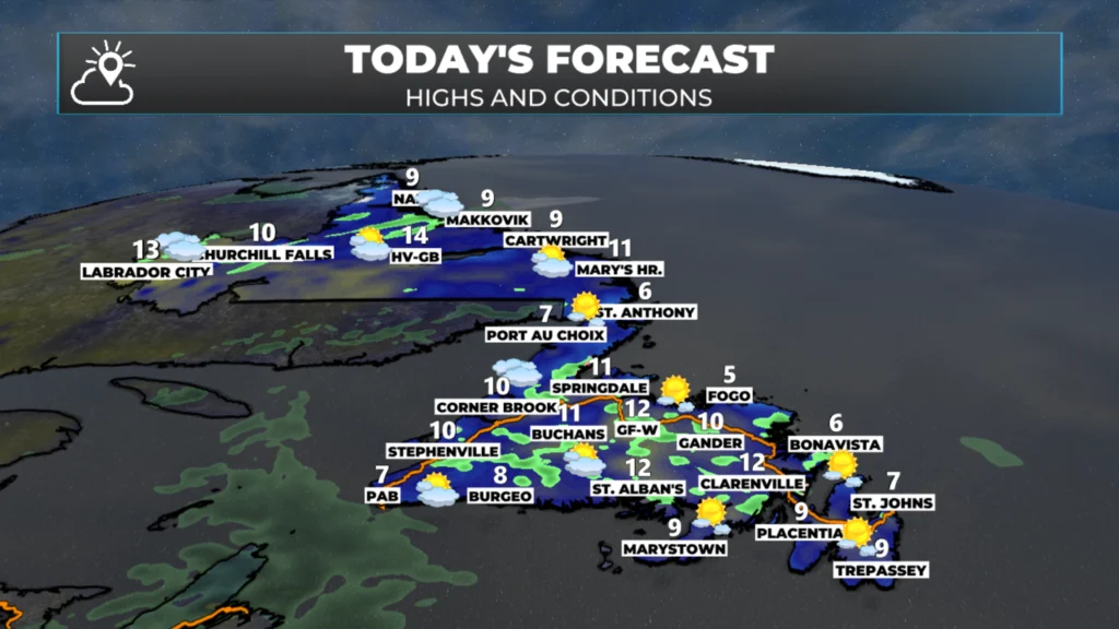 NL’s forecast for today - June 2, 2026