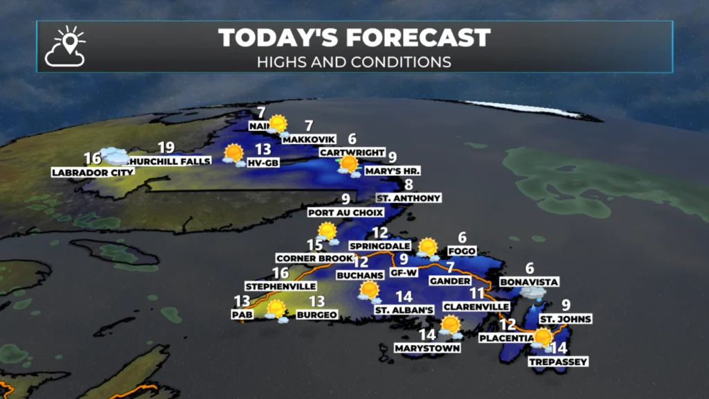 Friday Morning’s Weather Briefing — June 12, 2026: forecast graphic 1