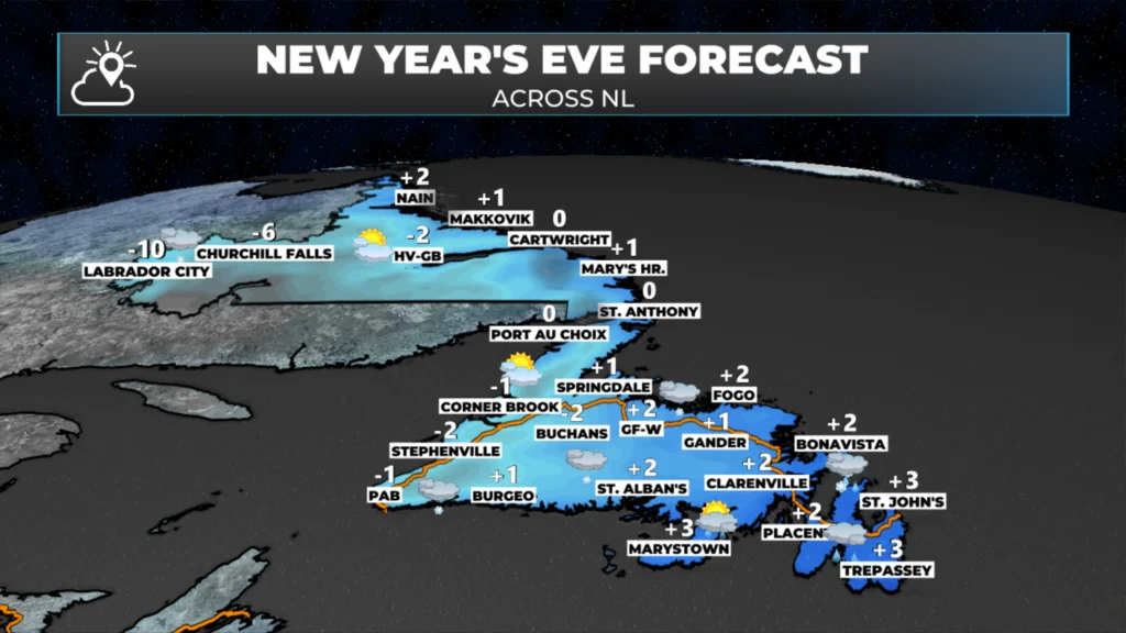 Wednesday Morning Weather Update — December 31, 2025: forecast graphic 3