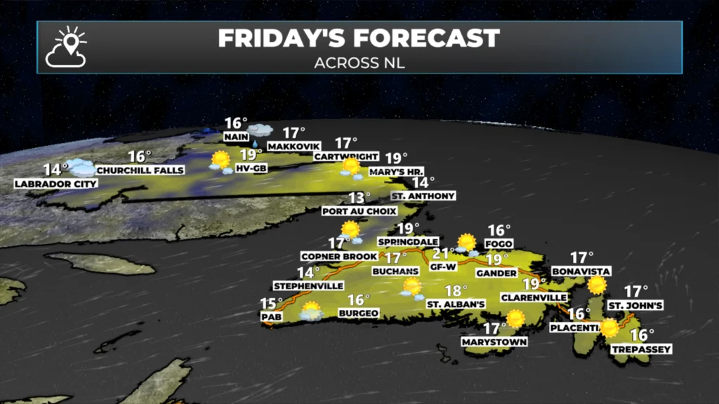 Friday Morning Weather Brief — October 3, 2025: forecast graphic 3