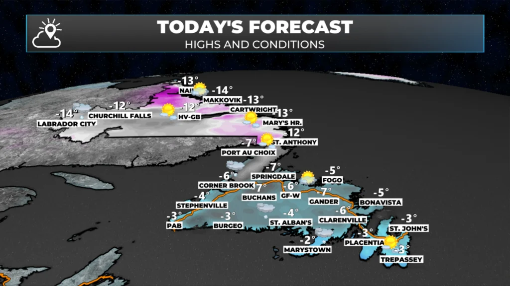 Tuesday Morning Weather Update — December 9, 2025: forecast graphic 1