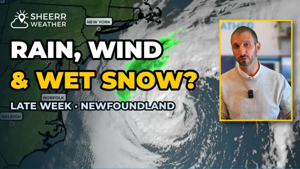 Next Low Brings Rain, Wind And Possibly Wet Snow Late Week