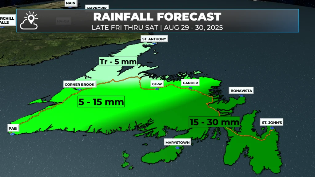 Friday morning weather brief — August 29, 2025: forecast graphic 8