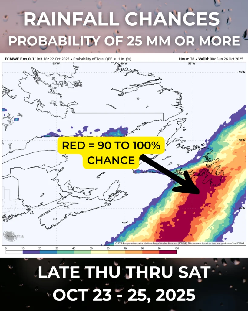 Thursday Morning Weather Brief — October 23, 2025: forecast graphic 3