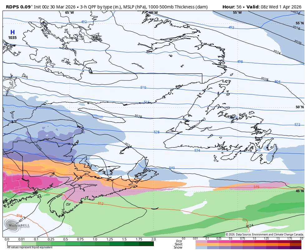 Monday Morning’s Weather Briefing — March 30, 2026: forecast graphic 5