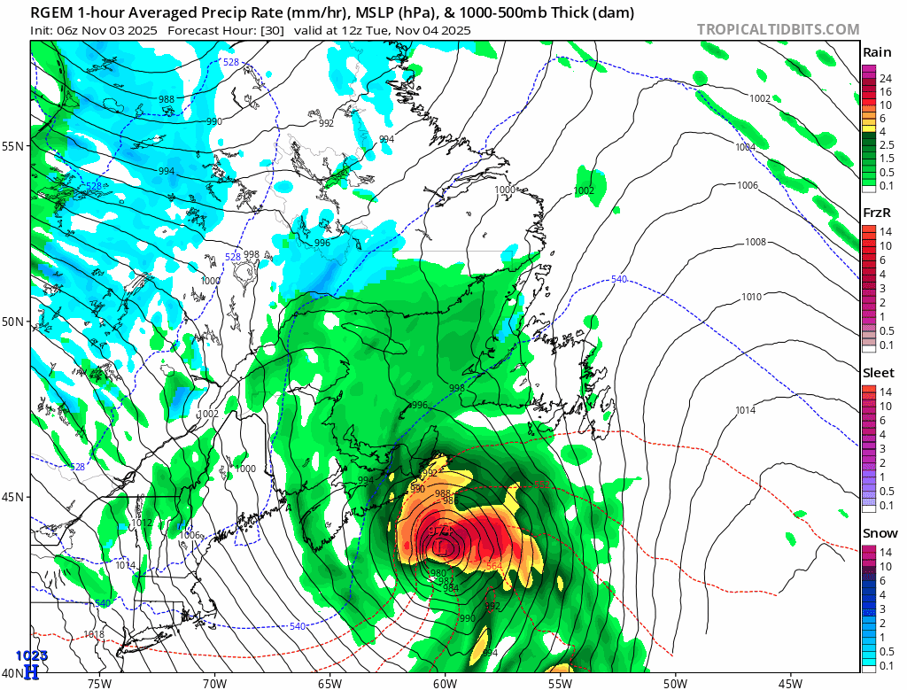 Monday Morning Weather Brief — November 3, 2025: forecast graphic 3
