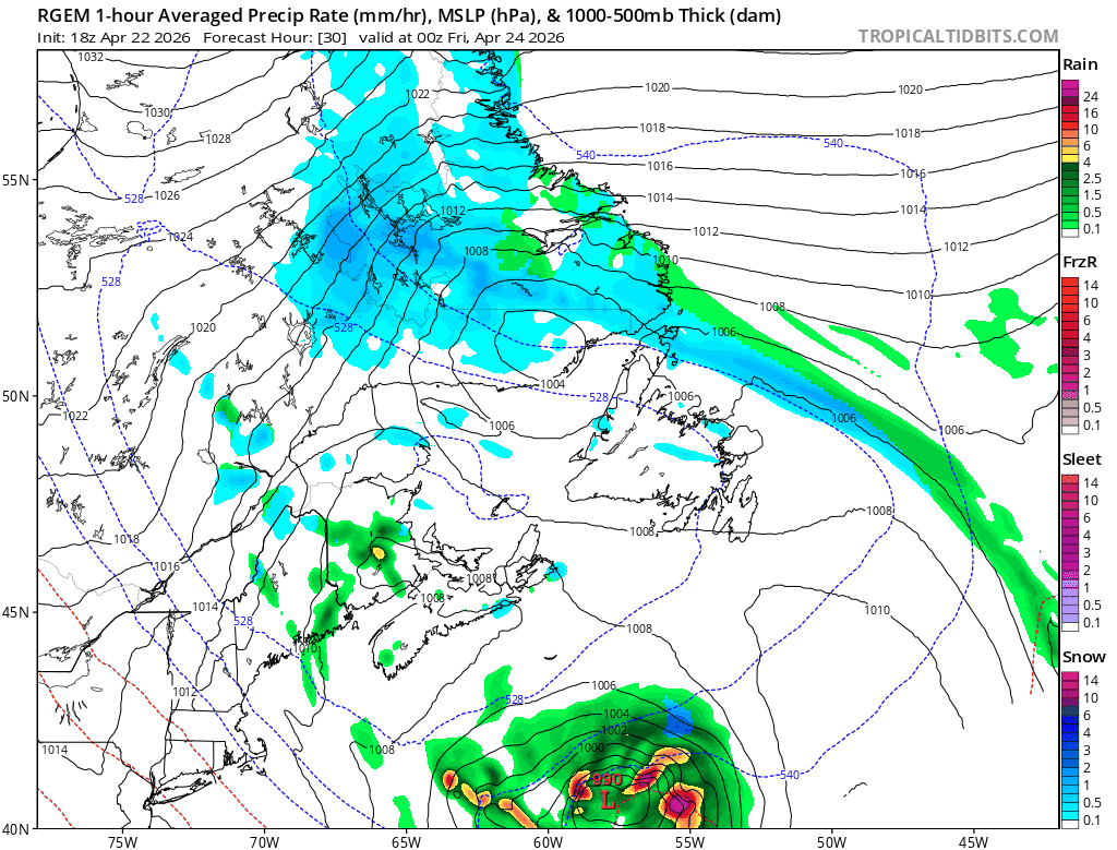 Thursday Morning’s Weather Briefing — April 23, 2026: forecast graphic 3