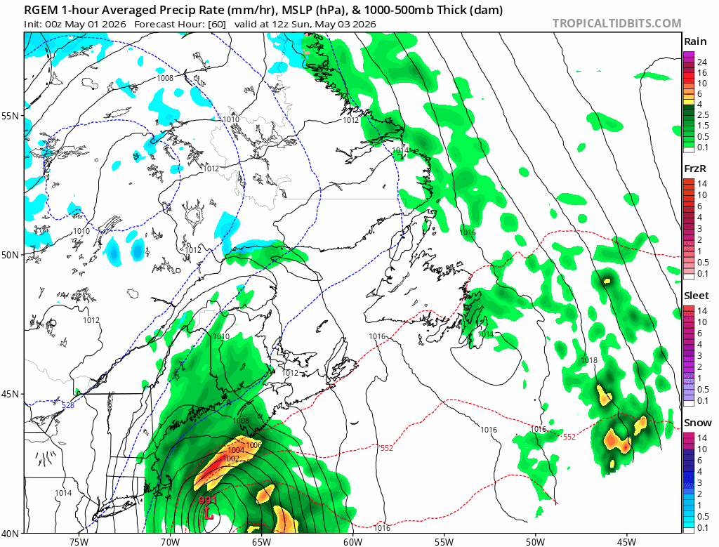 Friday Morning’s Weather Briefing — May 1, 2026: forecast graphic 5