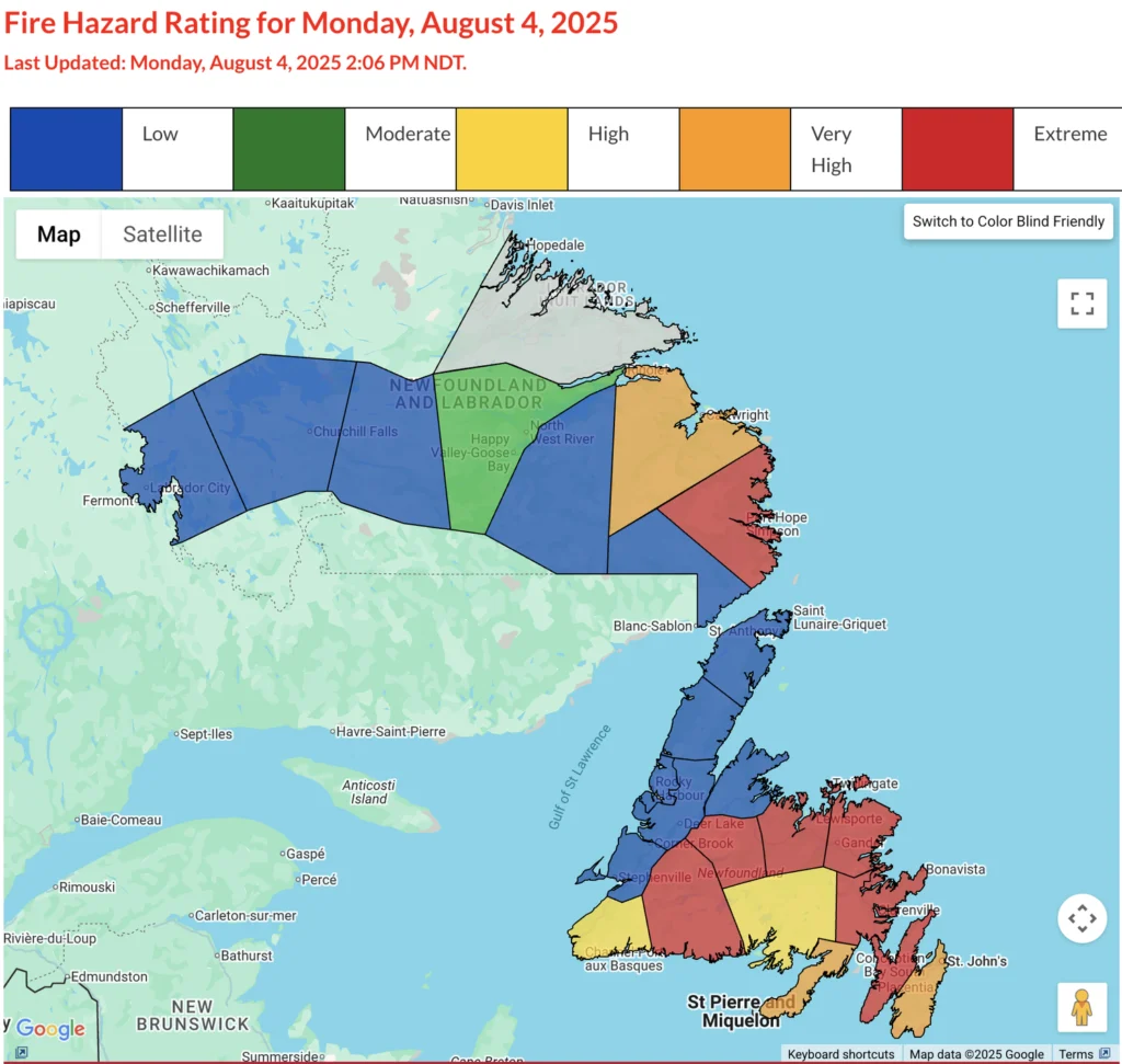 Kingston Fire grew overnight; new evacuation ordered for Western Bay: forecast graphic 6