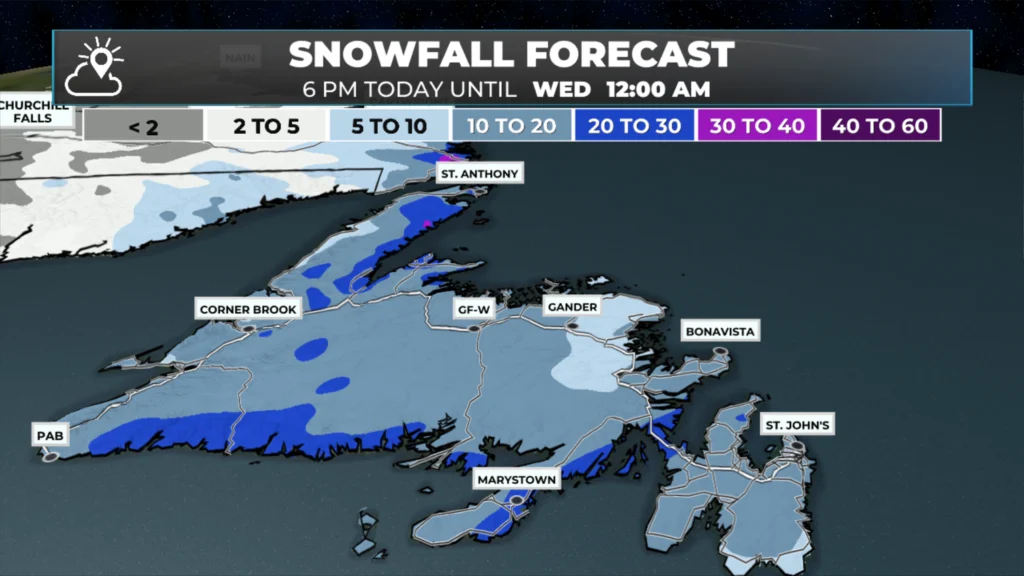 Monday Morning’s Weather Briefing — February 23, 2026: forecast graphic 3