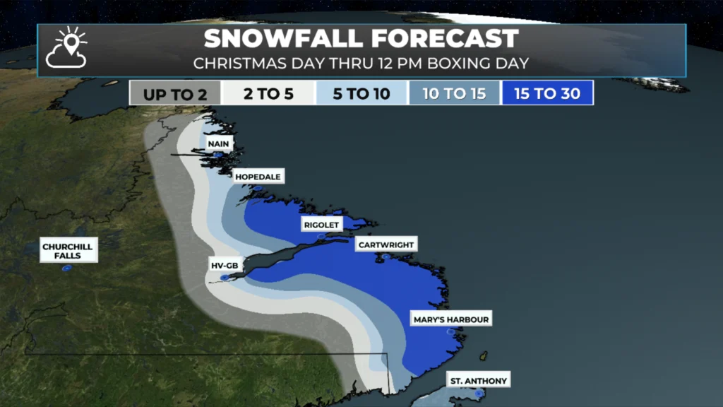 Christmas Eve Weather Update — December 24, 2025: forecast graphic 7