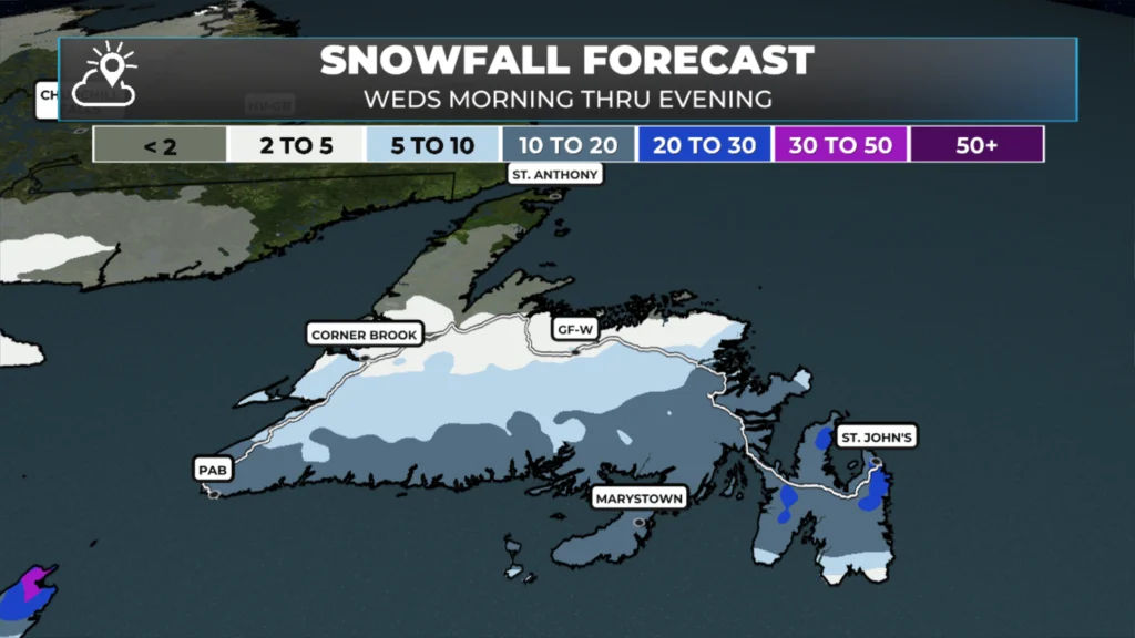 Wednesday Morning’s Weather Briefing - April 1, 2026 : forecast graphic 2