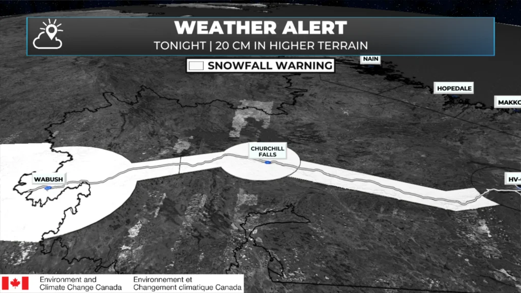 Weather Alerts Issued Across NL Ahead of Potent Rain, Snow, and Wind Maker: forecast graphic 5