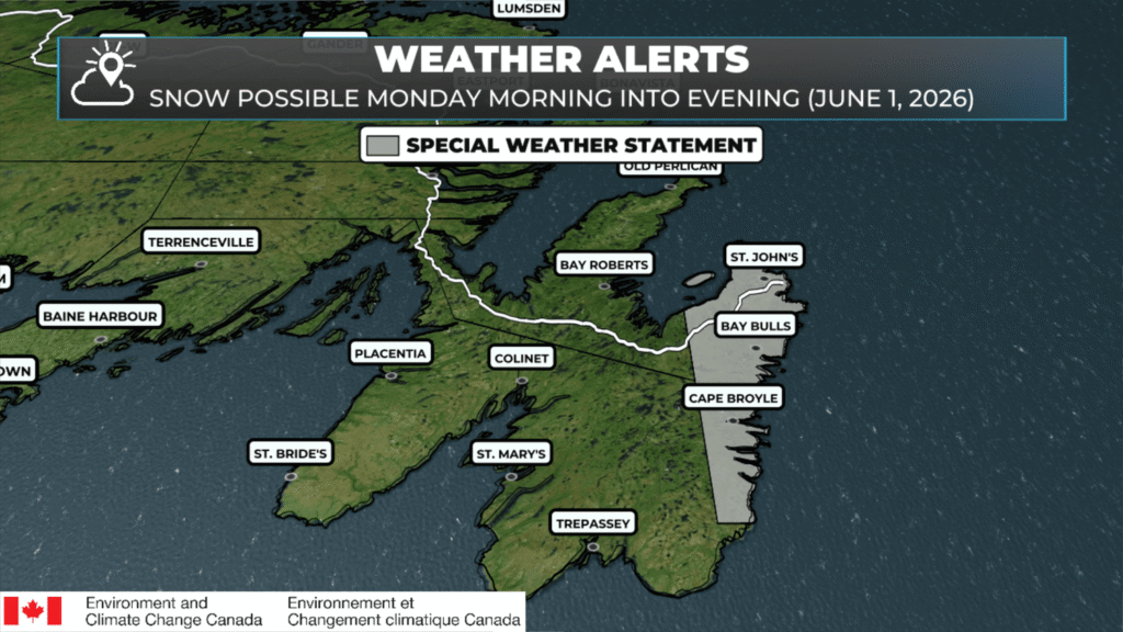 Special Weather Statements as of May 31, 2026 at 8 AM NDT