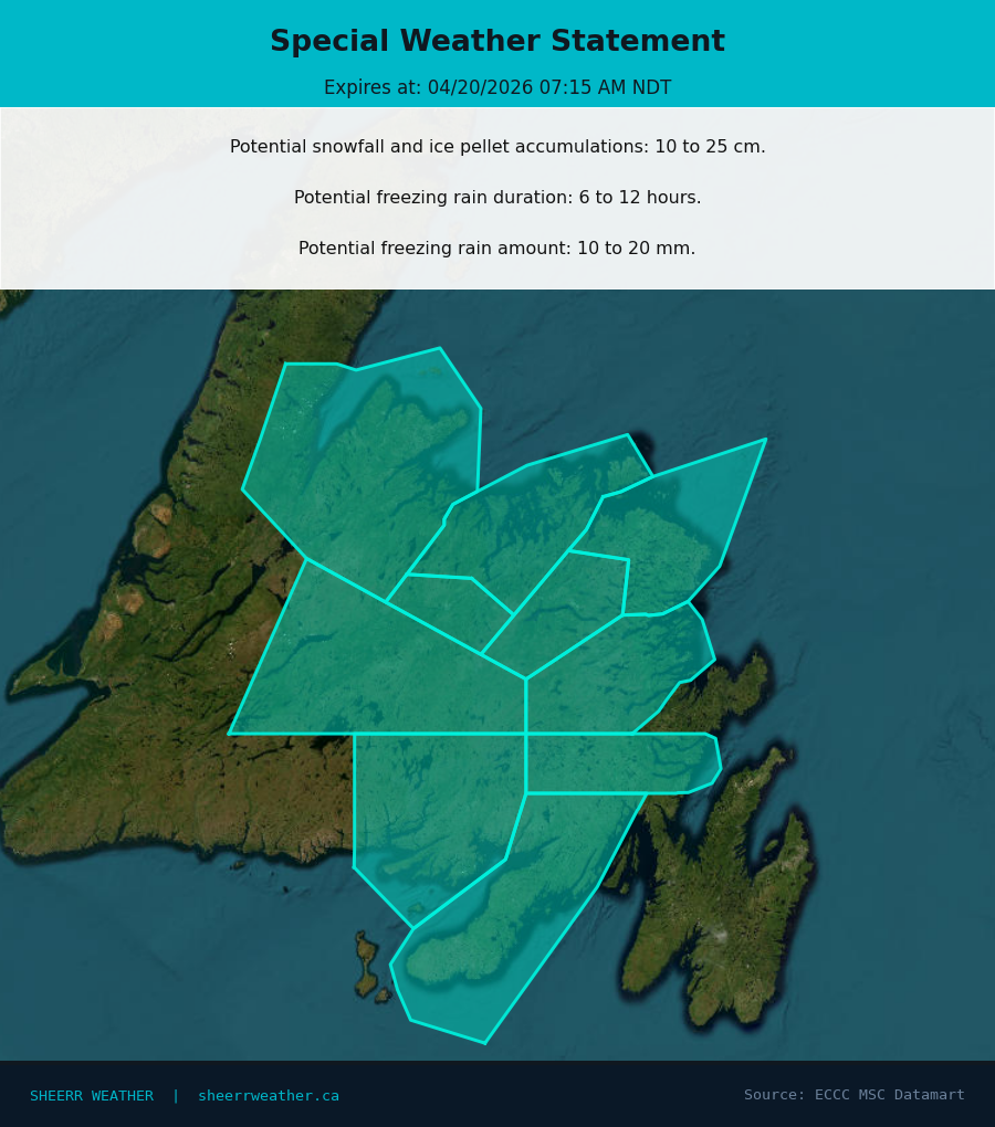 Monday Morning’s Weather Briefing — April 20, 2026: forecast graphic 7